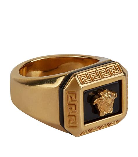 versace ring silver mens|men versace rings 14k gold.